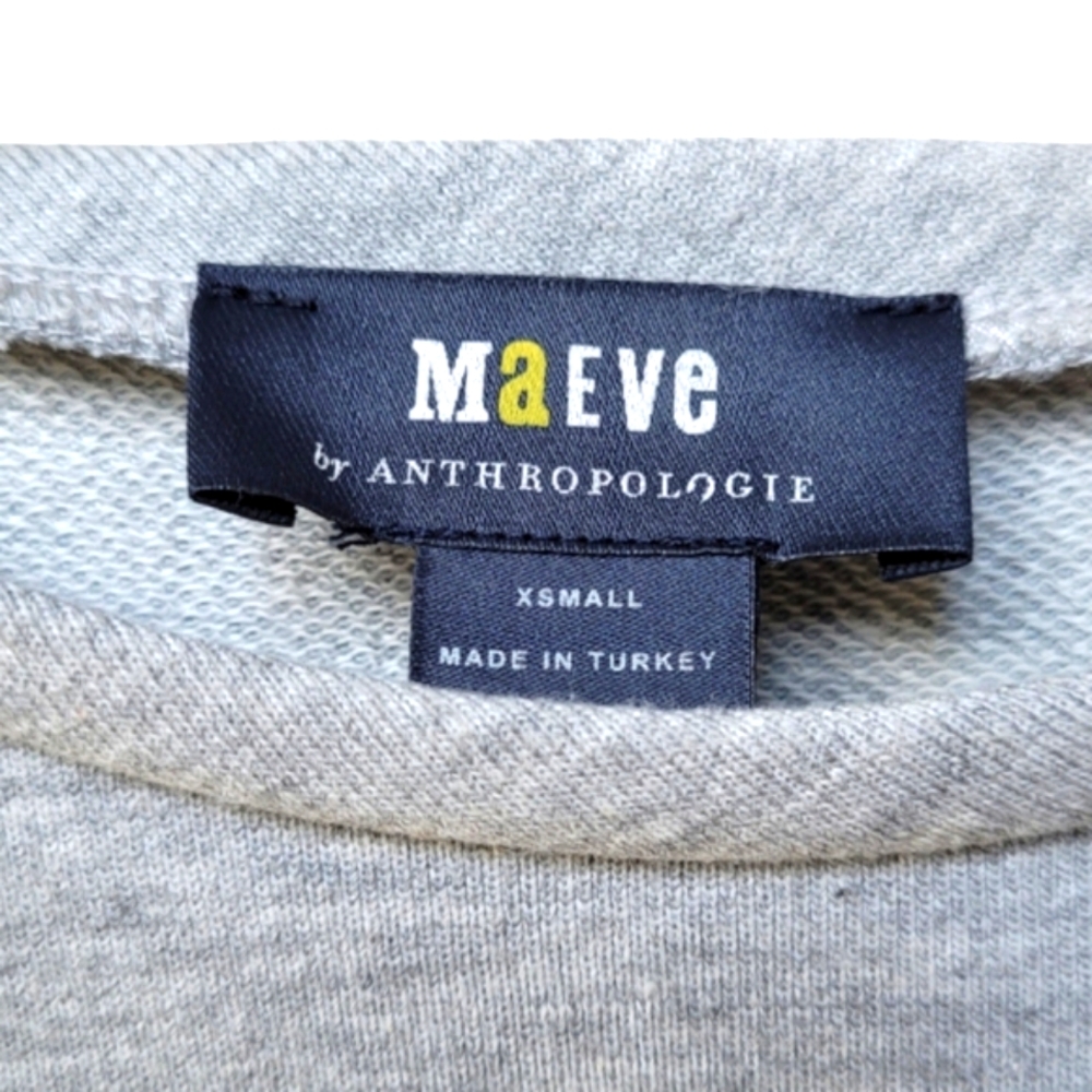 Maeve Stripe Tape Twofer Blouse Size XS - Picture 11 of 14